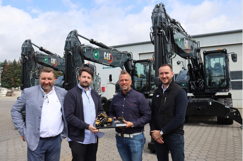 Mit neuem Maschinenpaket bedient Wolfgang Gruner Bau innerst&auml;dtischen Leitungstiefbau